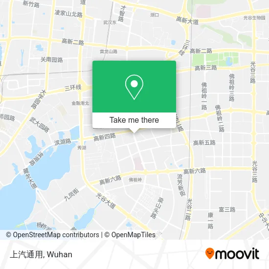 上汽通用 map