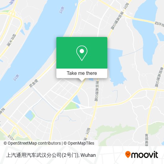上汽通用汽车武汉分公司(2号门) map
