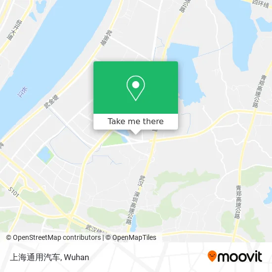 上海通用汽车 map