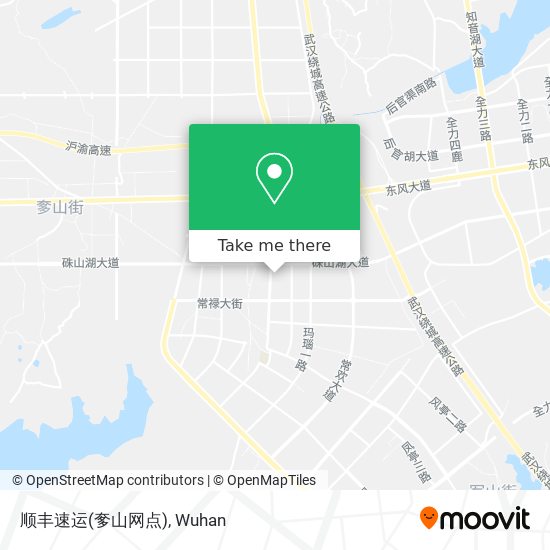 顺丰速运(奓山网点) map