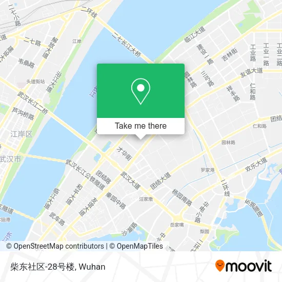 柴东社区-28号楼 map