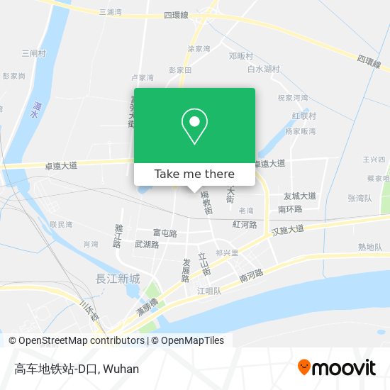 高车地铁站-D口 map