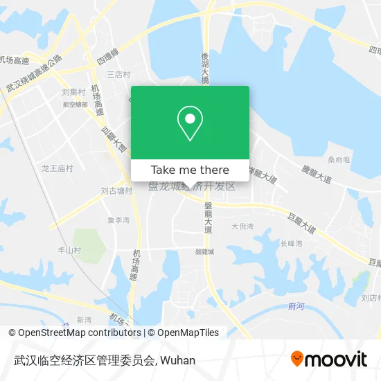 武汉临空经济区管理委员会 map