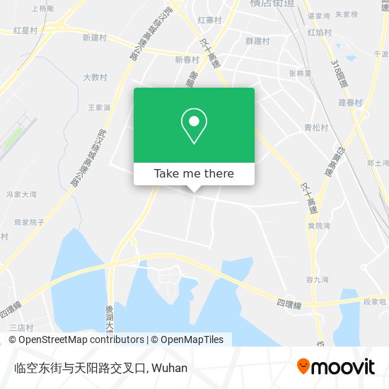 临空东街与天阳路交叉口 map