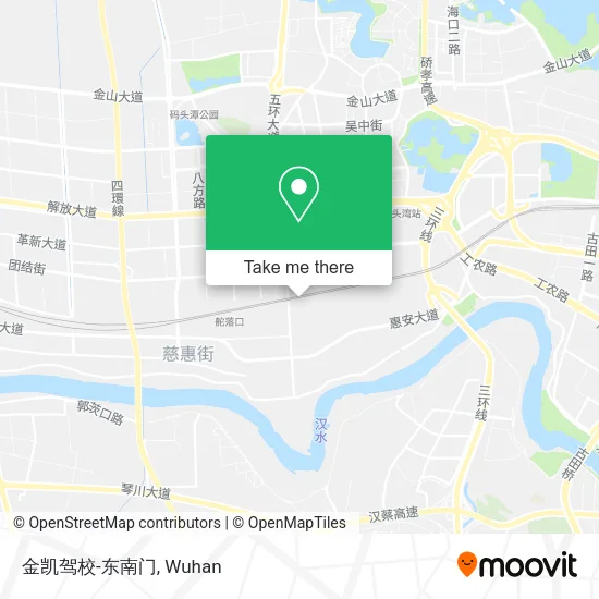 金凯驾校-东南门 map
