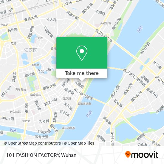 101 FASHION FACTORY map