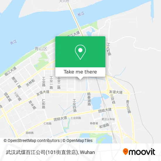 武汉武煤百江公司(101街直营店) map