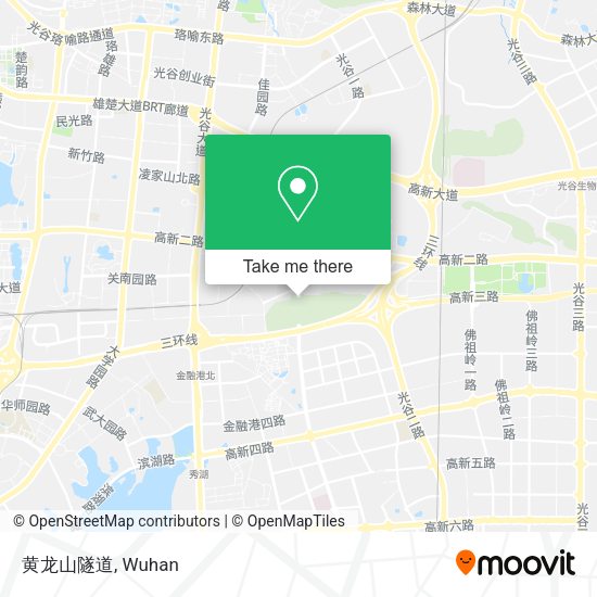 黄龙山隧道 map