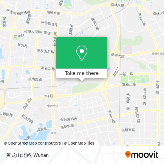 黄龙山北路 map