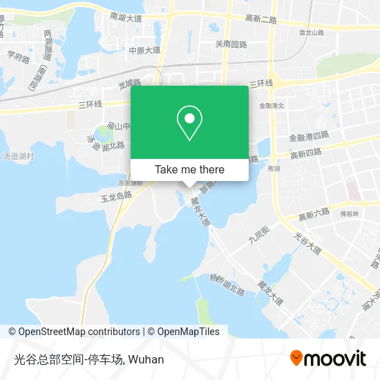 光谷总部空间-停车场 map