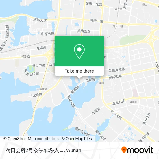 荷田会所2号楼停车场-入口 map