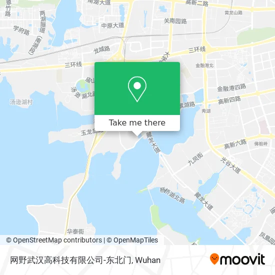 网野武汉高科技有限公司-东北门 map