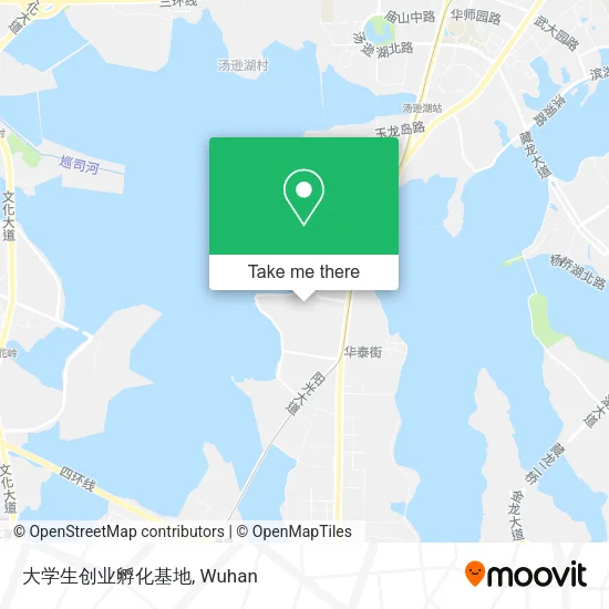 大学生创业孵化基地 map