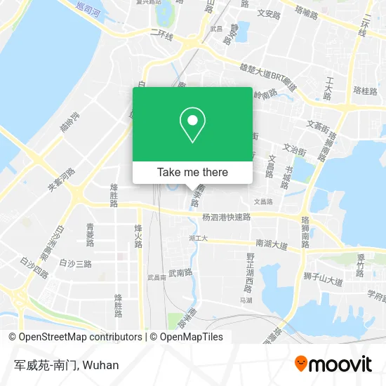 军威苑-南门 map