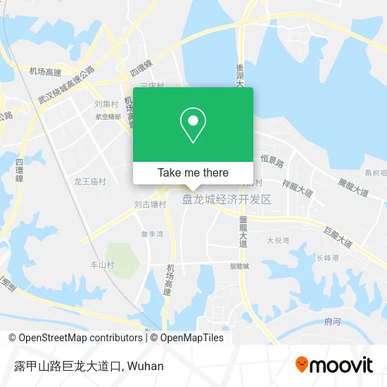 露甲山路巨龙大道口 map
