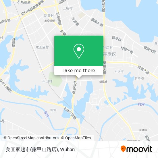 美宜家超市(露甲山路店) map