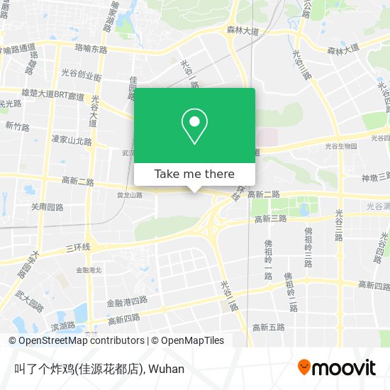 叫了个炸鸡(佳源花都店) map