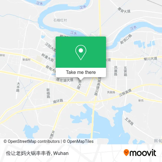 俭让老妈火锅串串香 map