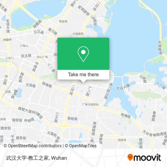 武汉大学-教工之家 map