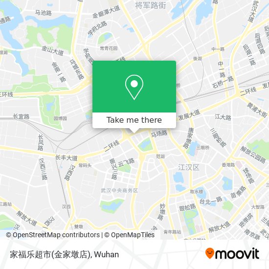 家福乐超市(金家墩店) map