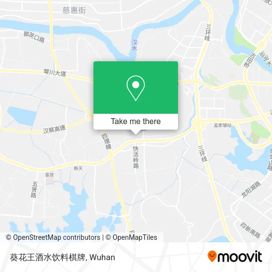 葵花王酒水饮料棋牌 map