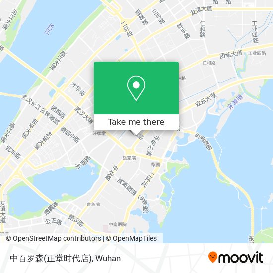 中百罗森(正堂时代店) map