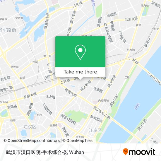 武汉市汉口医院-手术综合楼 map