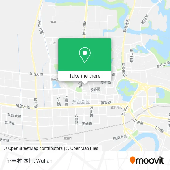 望丰村-西门 map