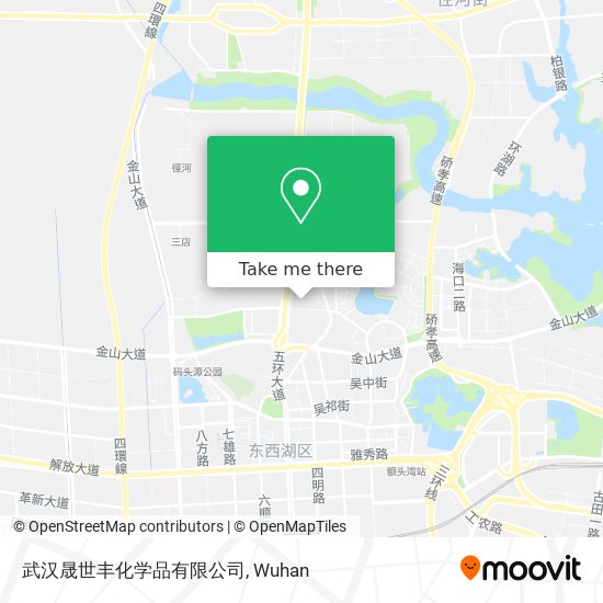 武汉晟世丰化学品有限公司 map