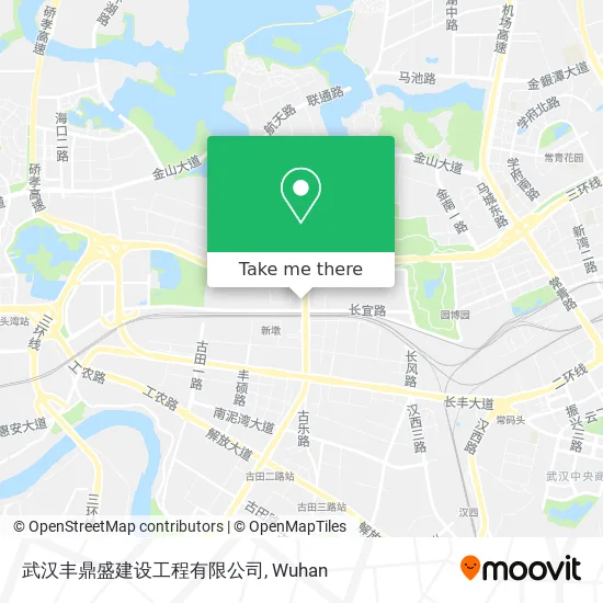 武汉丰鼎盛建设工程有限公司 map