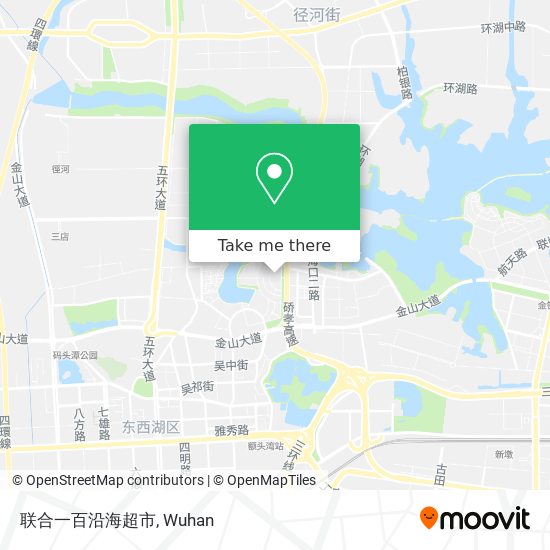 联合一百沿海超市 map