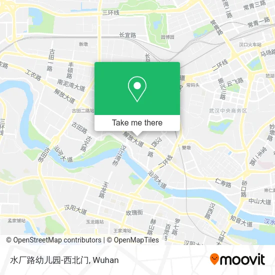 水厂路幼儿园-西北门 map