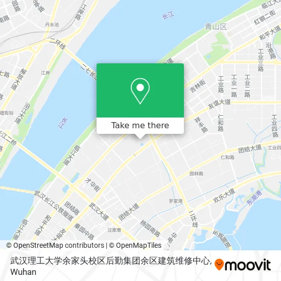 武汉理工大学余家头校区后勤集团余区建筑维修中心 map