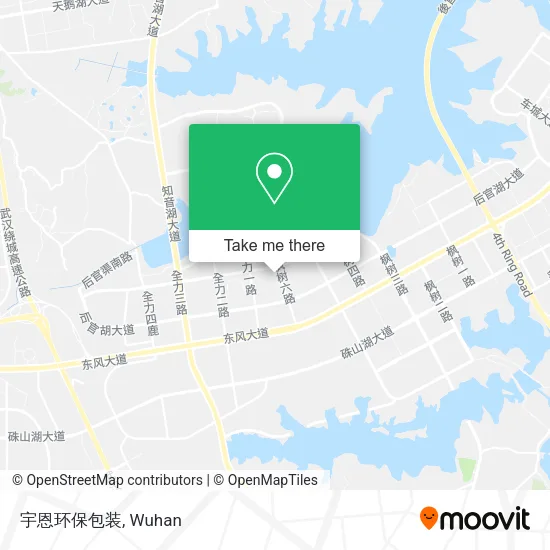 宇恩环保包装 map