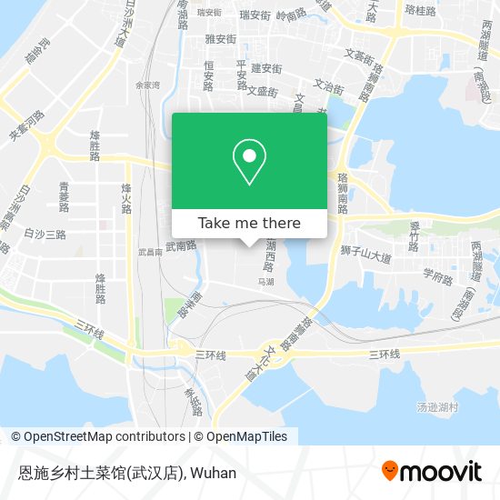 恩施乡村土菜馆(武汉店) map