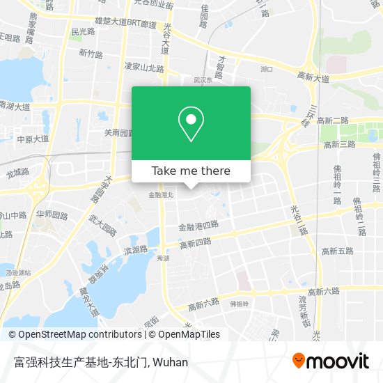 富强科技生产基地-东北门 map