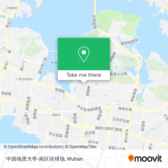 中国地质大学-南区排球场 map