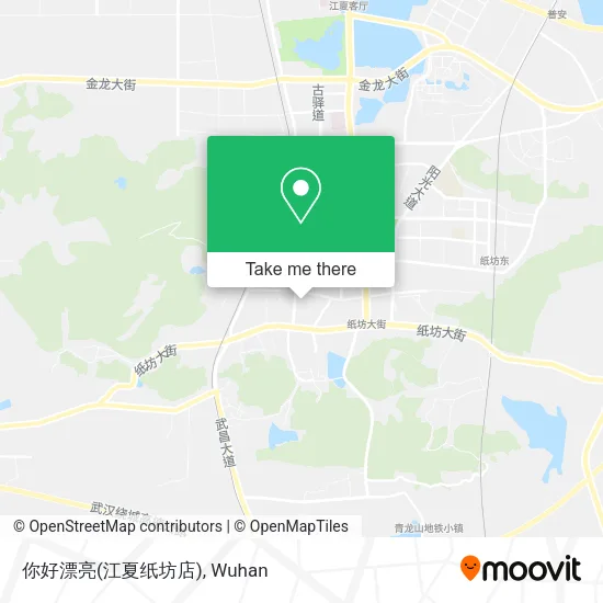 你好漂亮(江夏纸坊店) map