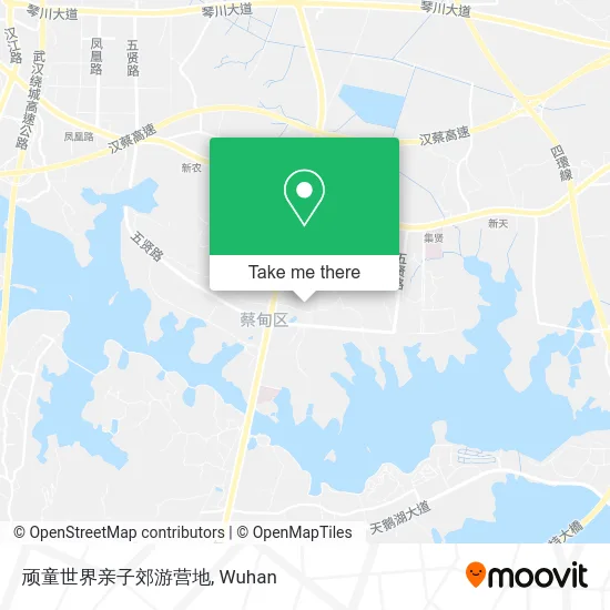 顽童世界亲子郊游营地 map