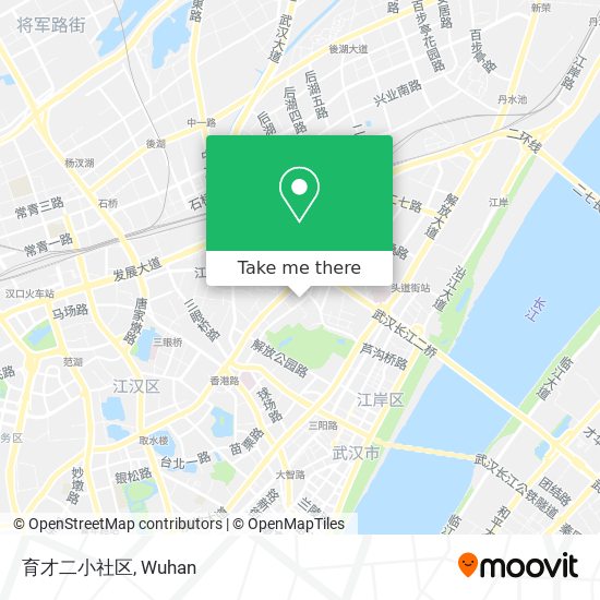 育才二小社区 map