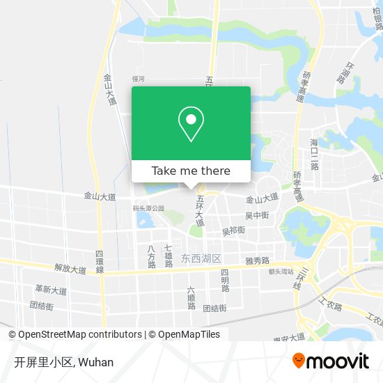 开屏里小区 map
