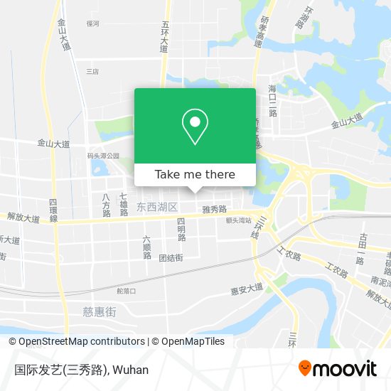 国际发艺(三秀路) map