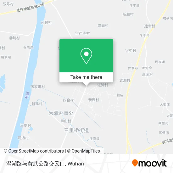 澄湖路与黄武公路交叉口 map