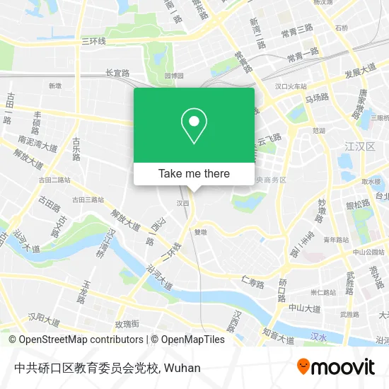 中共硚口区教育委员会党校 map