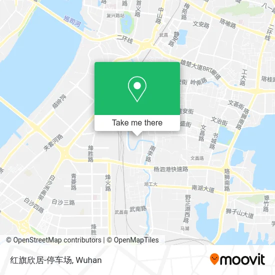 红旗欣居-停车场 map