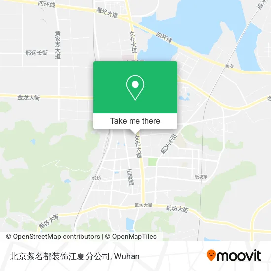 北京紫名都装饰江夏分公司 map