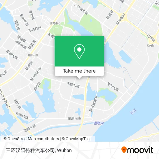 三环汉阳特种汽车公司 map