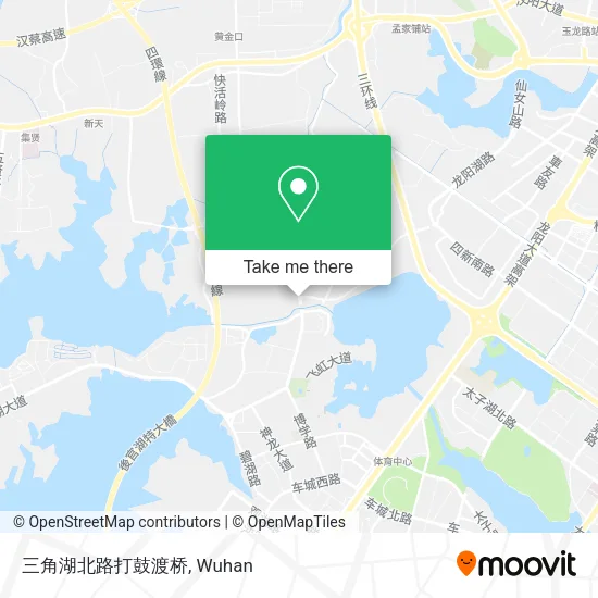 三角湖北路打鼓渡桥 map