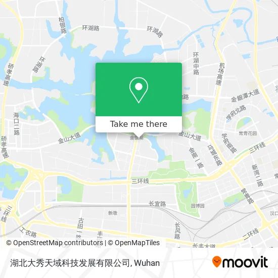 湖北大秀天域科技发展有限公司 map