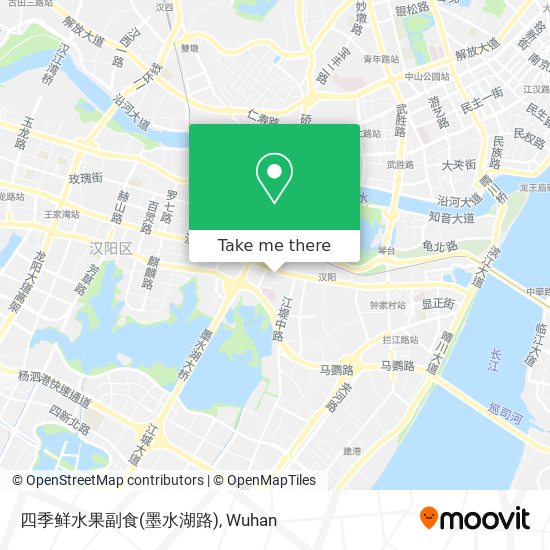 四季鲜水果副食(墨水湖路) map